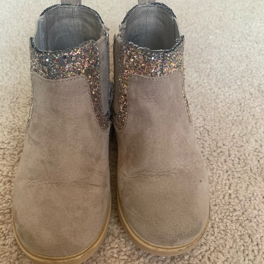 Girls tucker + Tate glitter boots size 11